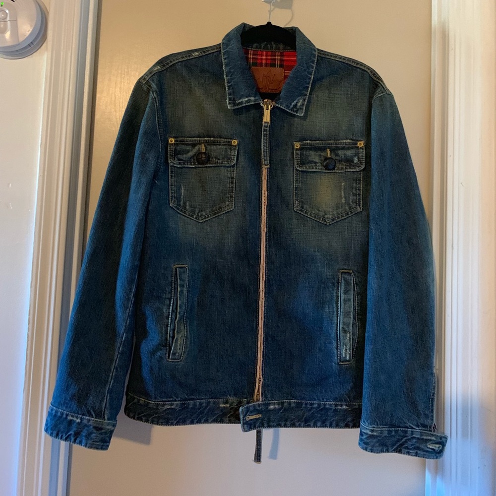 Dsquared2 Denim Jacket wool lined